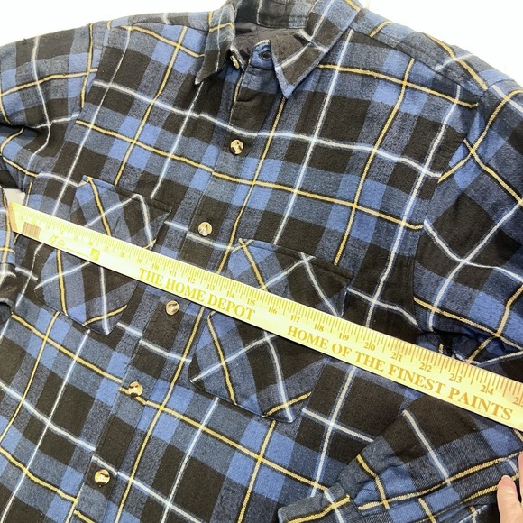 Ozark Trail VTG Men's Flannel Shirt Jacket Sz M - Picture 3 of 6